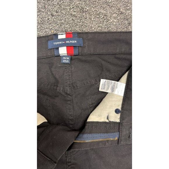 Tommy Hilfiger Jeans Men's 28x30 Black Denim Straight Fit Pants - Picture 3 of 3